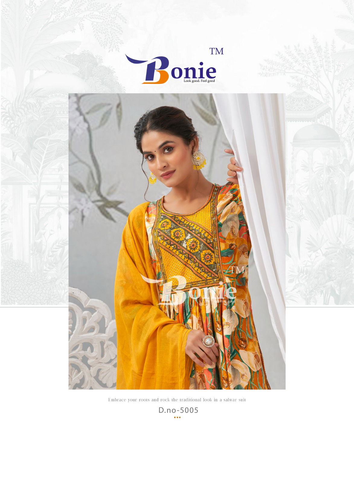 Meghana 5 By Bonie Rayon Designer Kurti With Bottom Dupatta Wholesale Price In Surat
